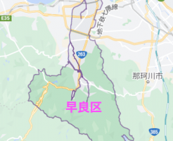 早良区地図