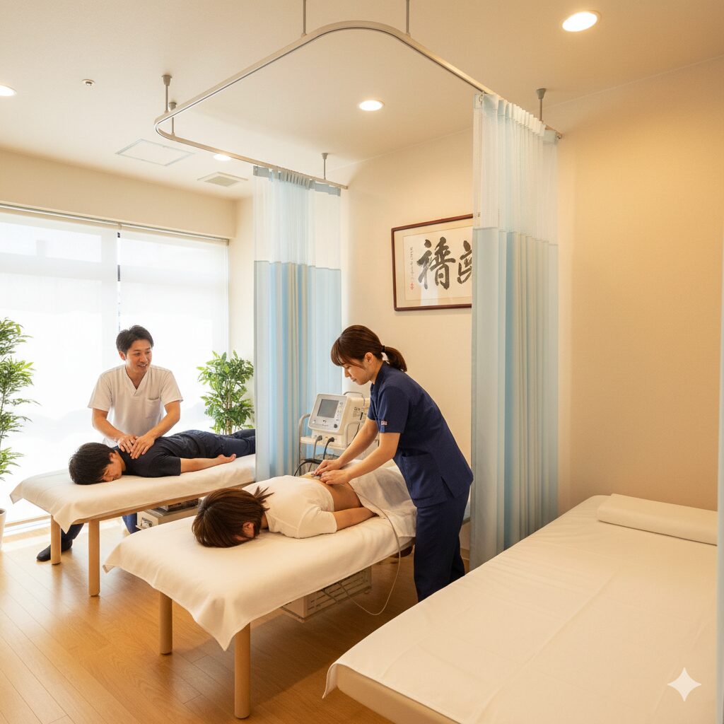 整骨院開業の坪数について書いています